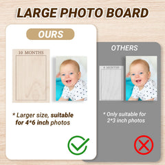 Bosctanuc newborn-section photo slot highlights newborn milestones with simple attachment