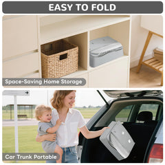 BOSEDSANG folding design with carrying strap for travel.