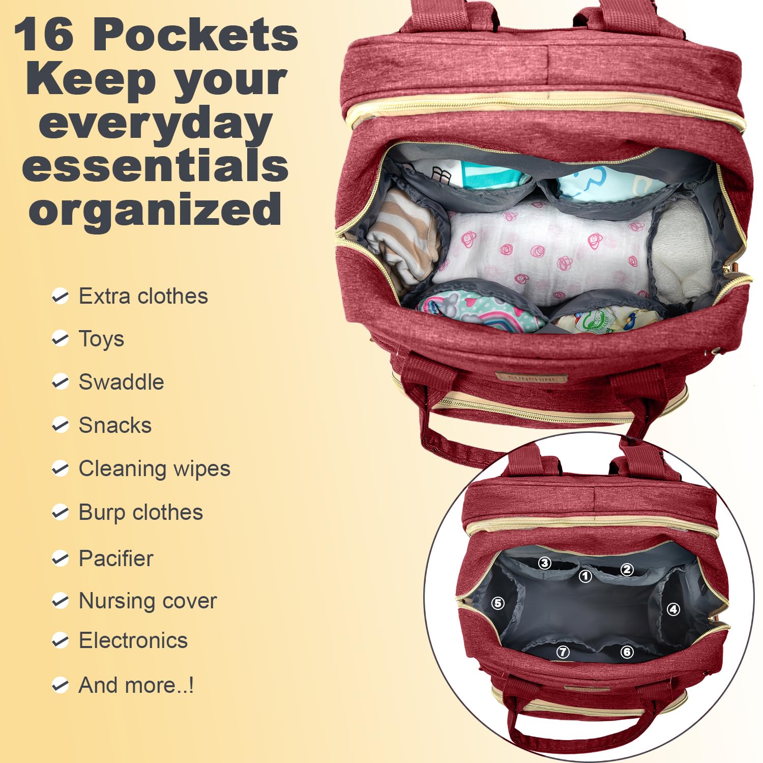 Bosi Bozi Eco Ouverture waterproof-fabric design protects gear in rain.