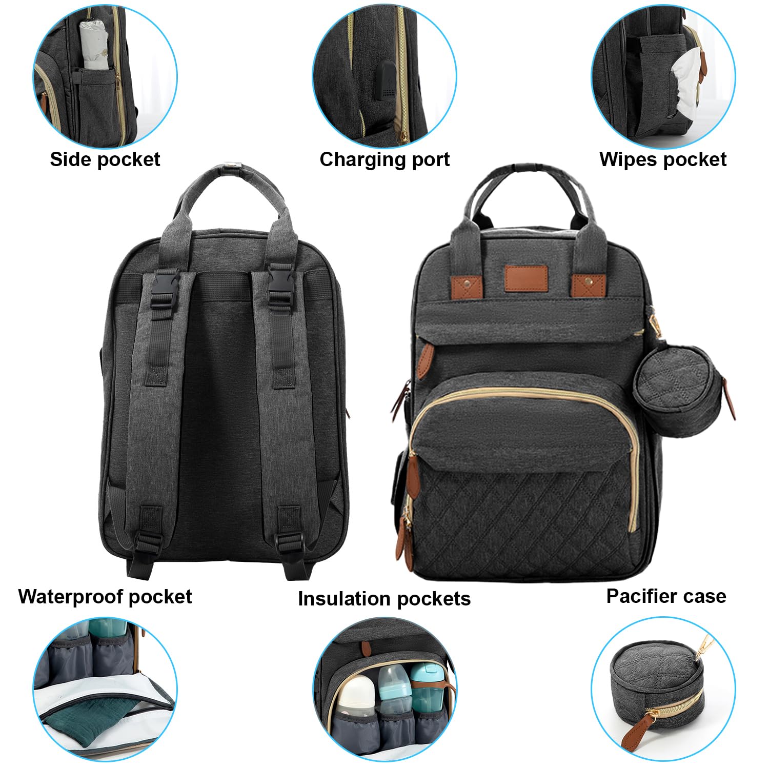 BosiBozi ECO Ouverture padded laptop sleeve for parents' devices.