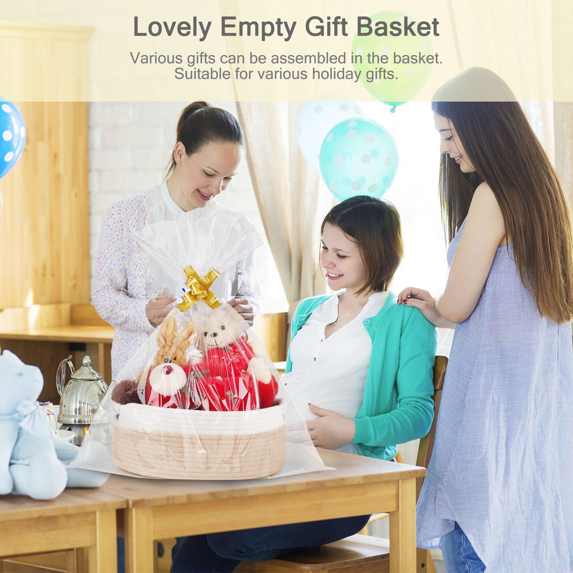 BOSROTY basket used as bedside organizer keeps small items within reach