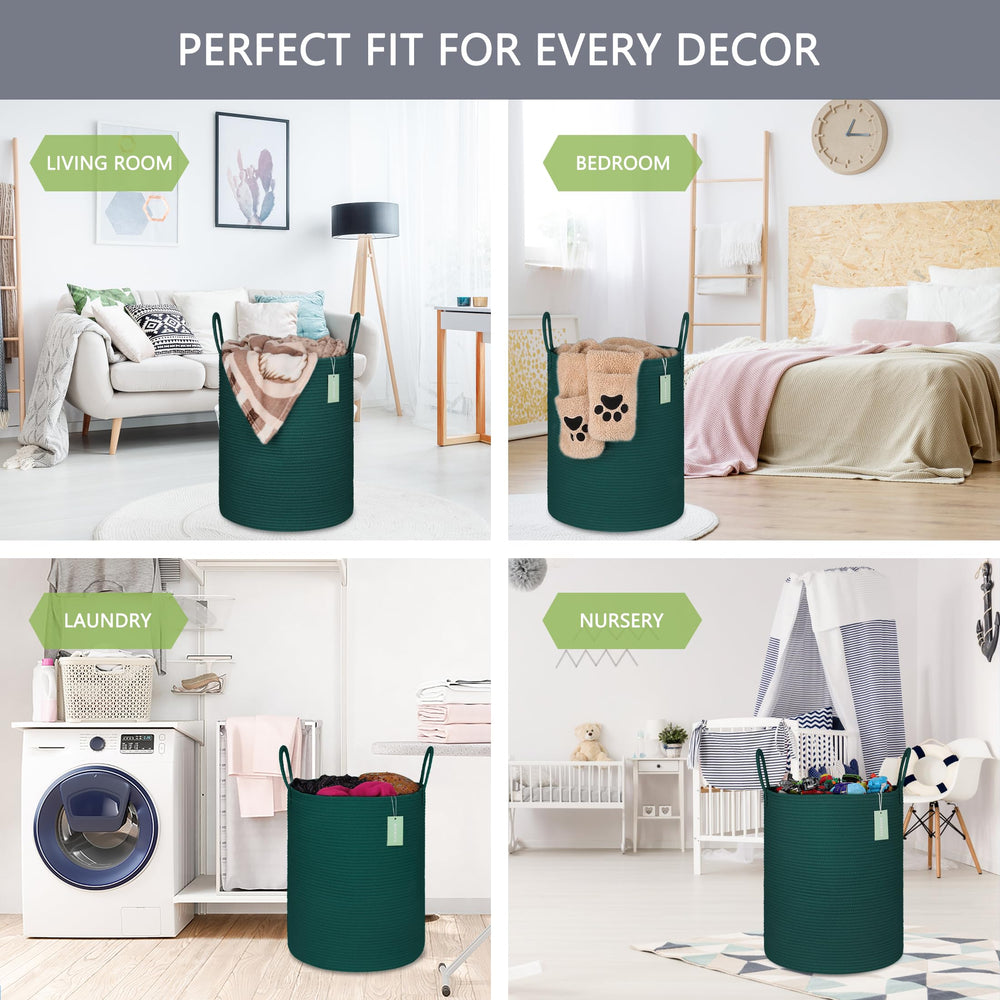 BOSROTY living room toy storage basket keeps play area tidy