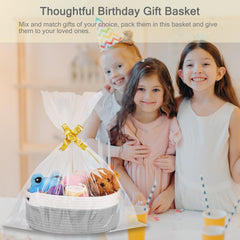 BOSROTY multifunctional storage basket – ideal for keys, wallets, toys, and remotes.