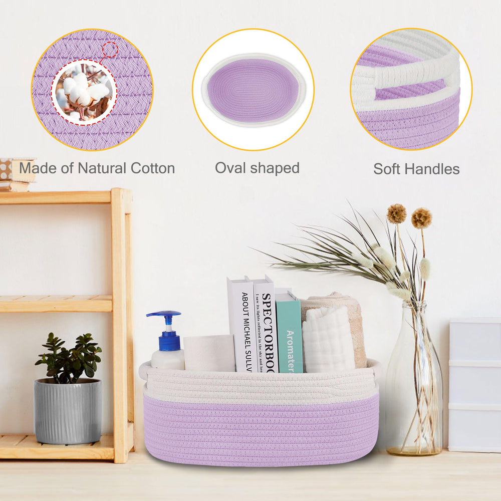 BOSROTY natural cotton rope material is soft and skin-friendly.