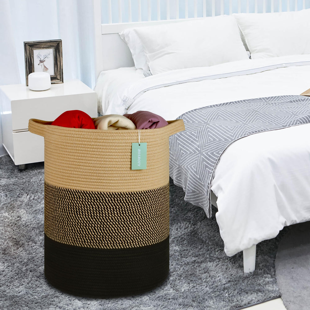 BOSROTY pet toy basket organizes furry friends toys