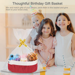 BOSROTY bedroom organizer basket on a shelf for tidy storage