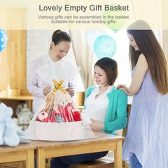 BOSROTY nursery scene shows compact storage for baby items.