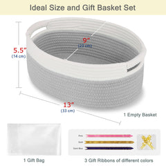 BOSROTY small woven basket ribbons – colorful ribbons enhance gift presentation and customization.