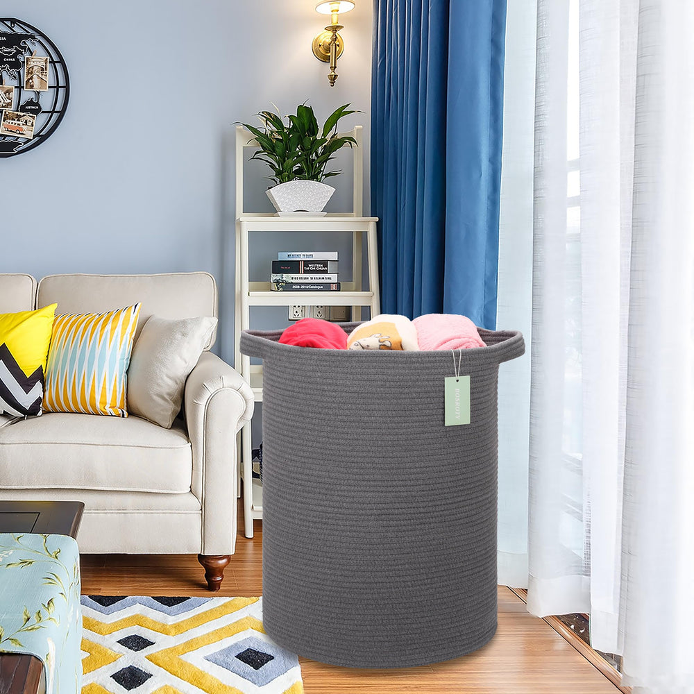 BOSROTY large laundry hamper holds towels for sorting