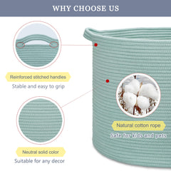 BOSROTY toy storage basket in nursery helps tidy playtime.