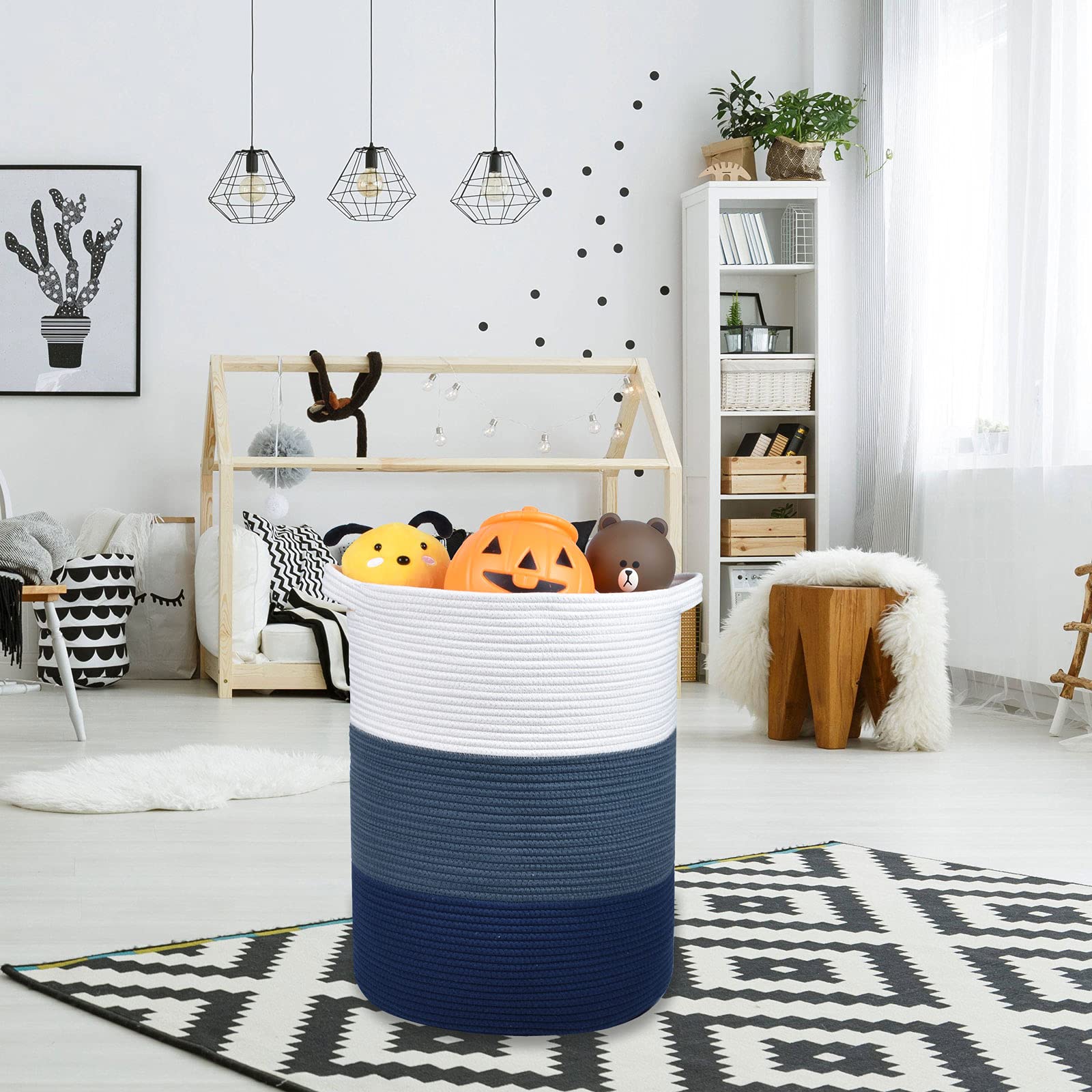 BOSROTY toy storage bin keeps playthings organized