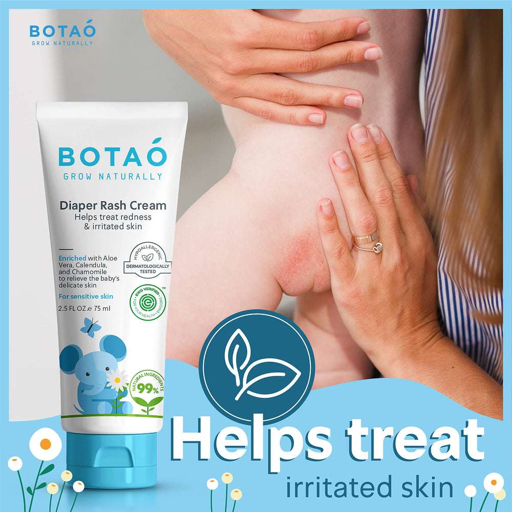 BOTAO Baby ingredients aloe vera highlighted for gentle skin nourishment