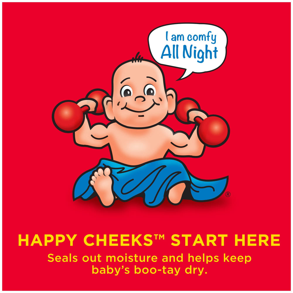 Applying Boudreaux's Butt Paste on baby skin to soothe diaper rash irritations.