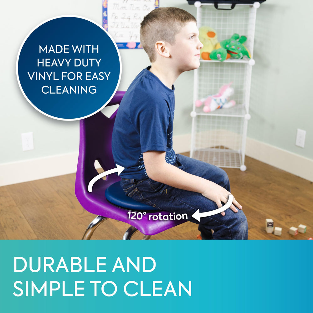 BouncyBands Sit & Twist Cushion in-classroom use promotes active learning.
