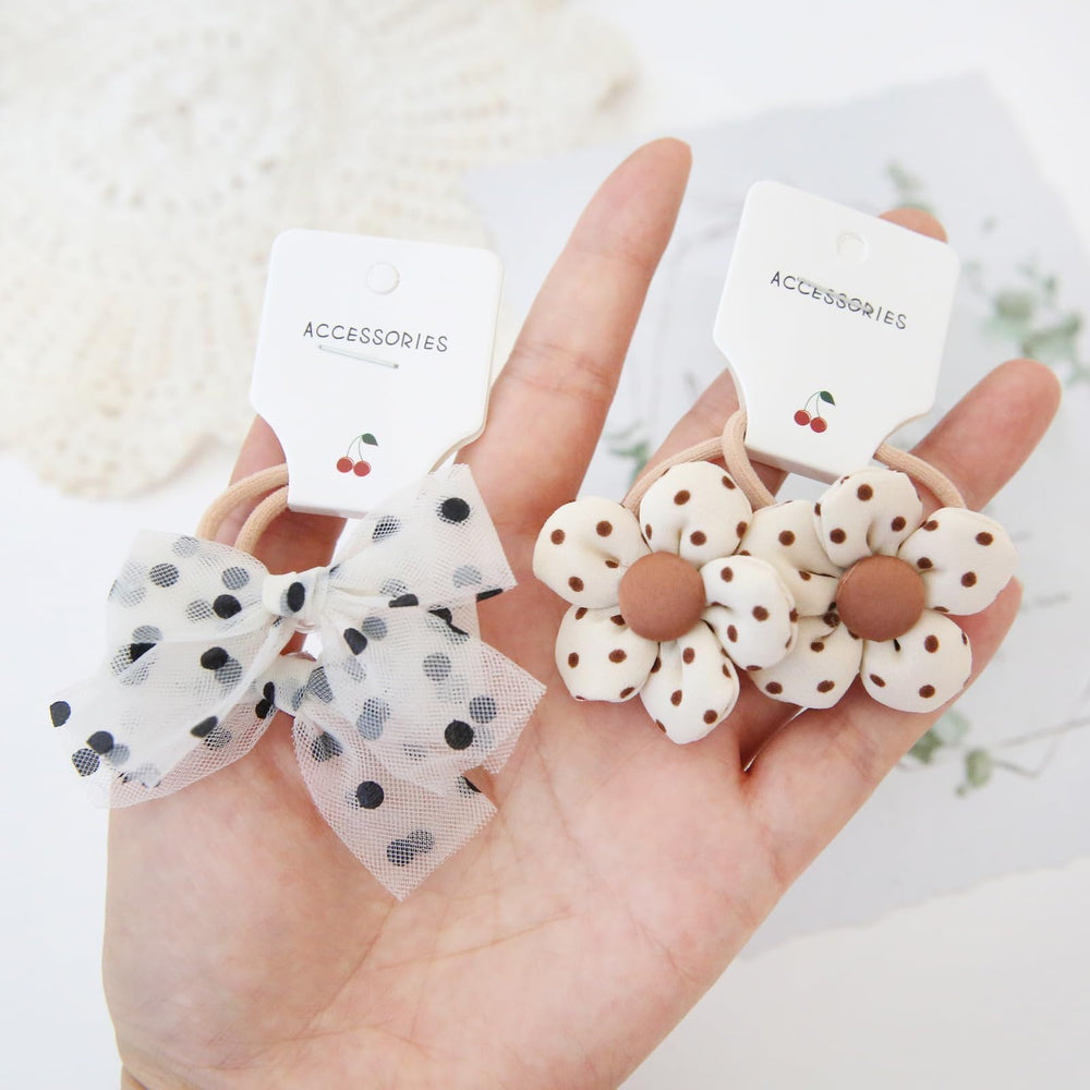 BOUNIQ gift ready packaging for little girls hair accessories.