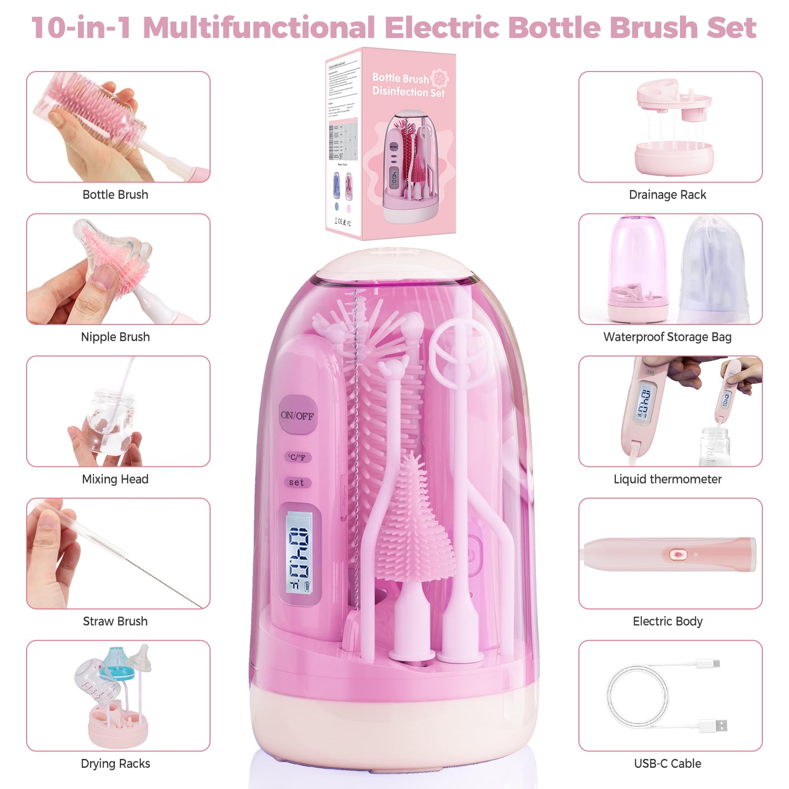 Boutarzy bundle-pack-in-use illustrates complete cleaning kit convenience.