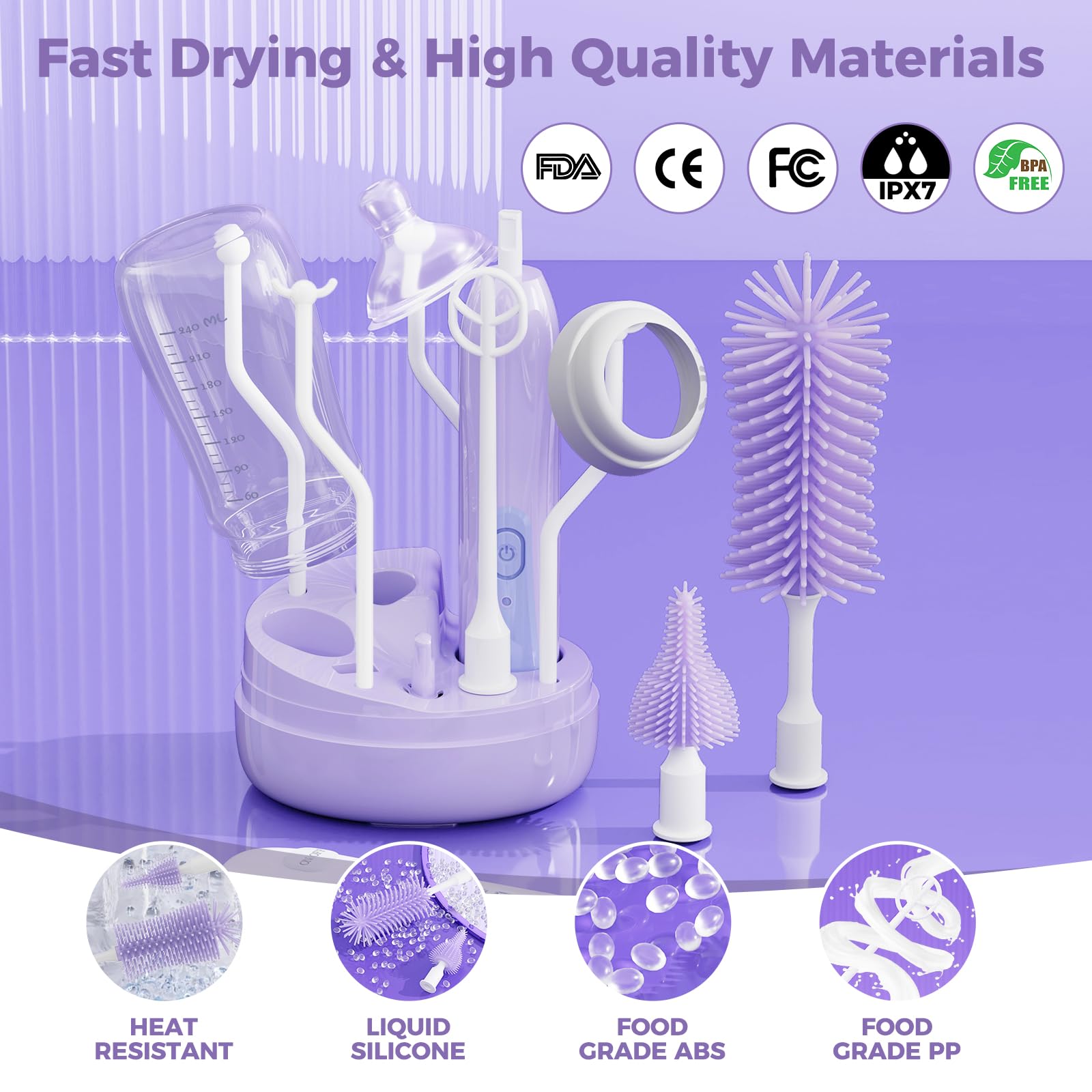 Boutarzy violet color scheme product in nursery setting for stylish organization.
