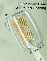 BOVELLA nipple brush designed for thorough nipple cleaning and quick rinsing.