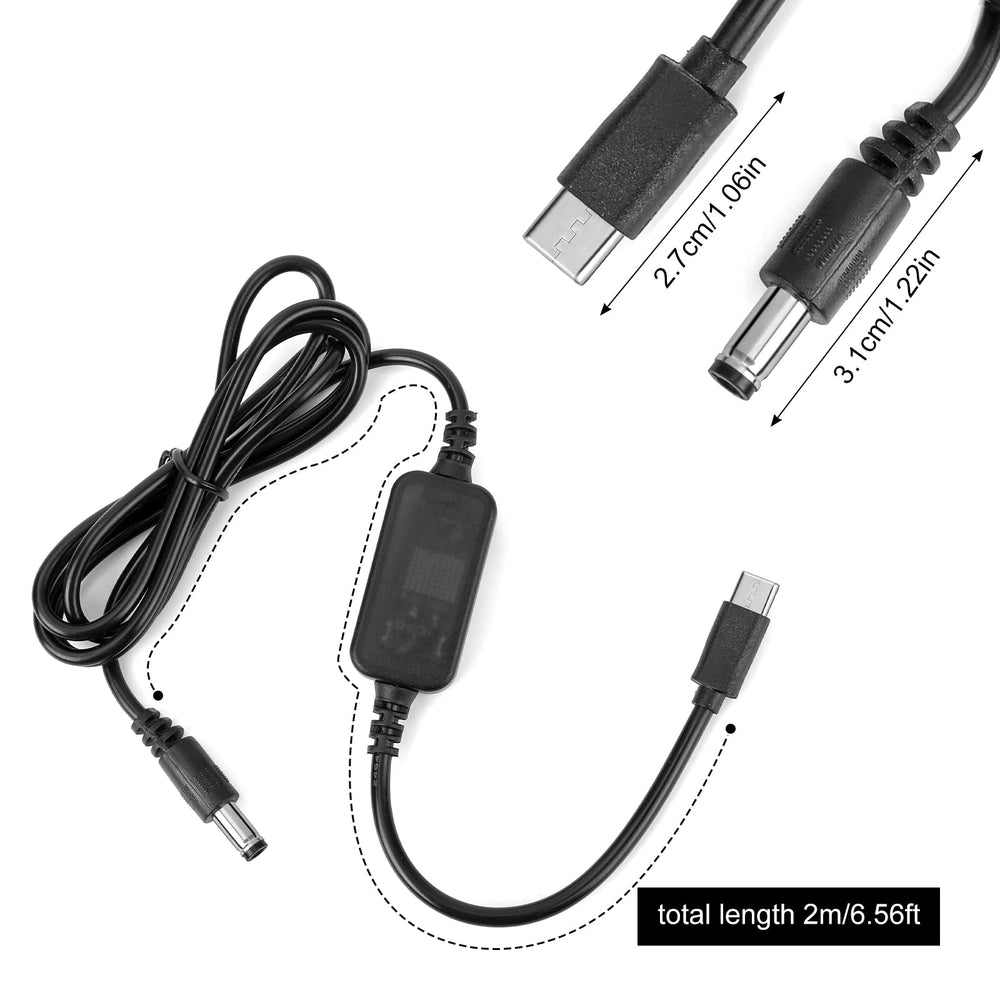 BOXOB USB-C end shows stable charging on the go.