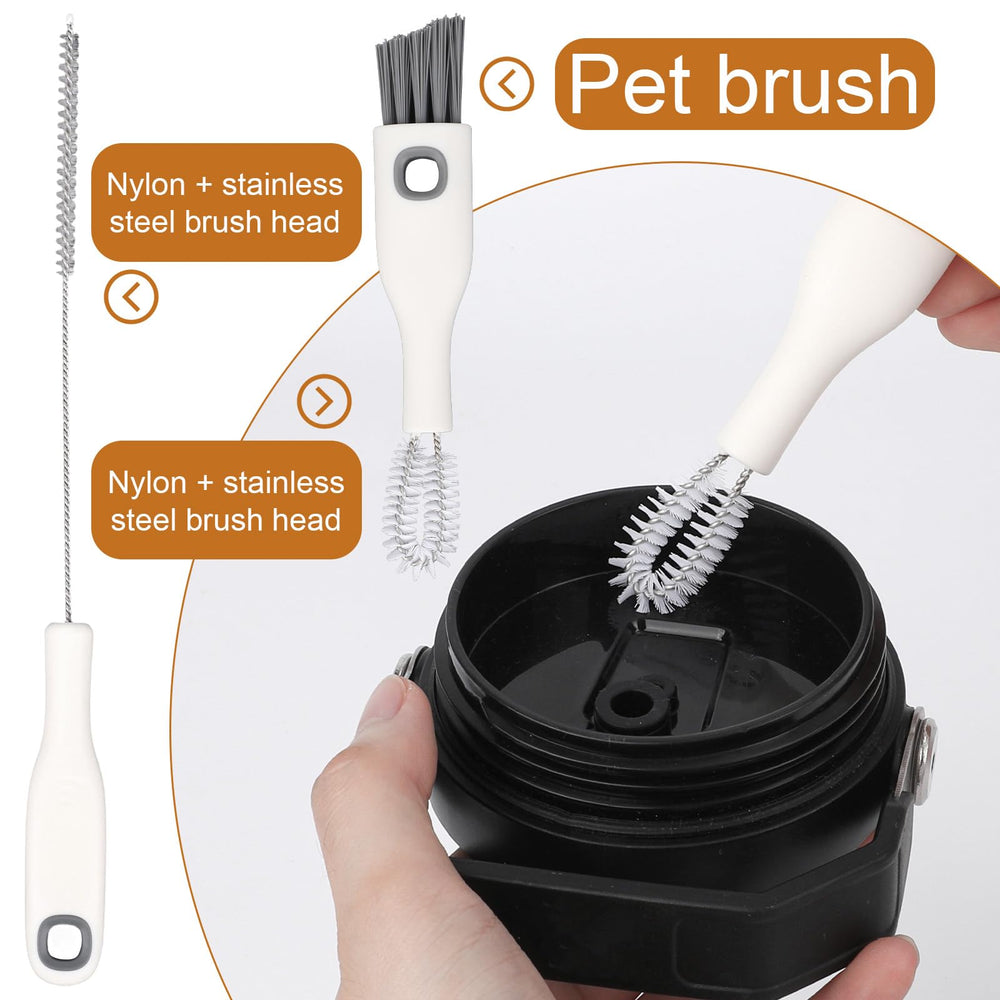 Boxob bottle cleaning brush set shows two-in-one design for versatile cleaning