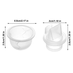 BOXOB duckbill valve 3x3.5 cm for smooth milk flow and easy cleaning