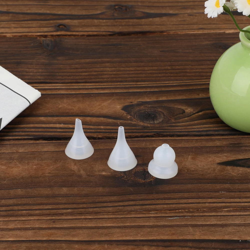 BOXOB silicone tips offer a soft fit for comfortable cleaning on babies