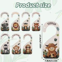 BOXOB newborn to 24 months closet dividers maximize space and quick outfit finding