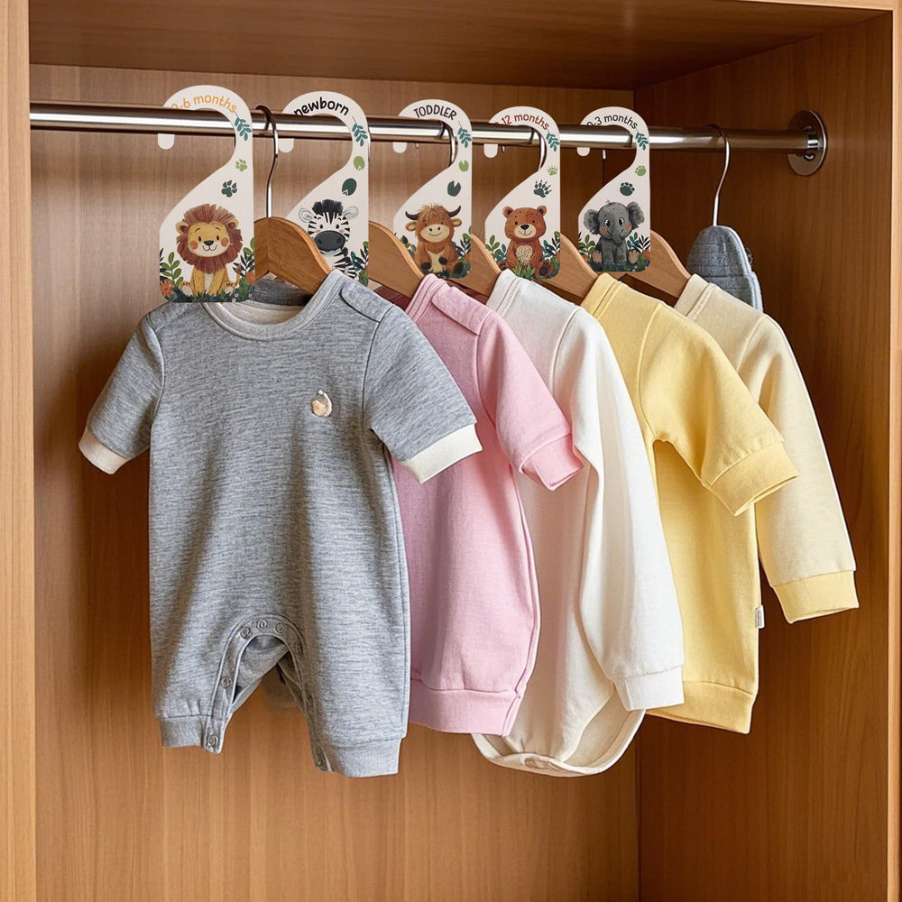 BOXOB nursery decor wooden dividers feature playful animal design