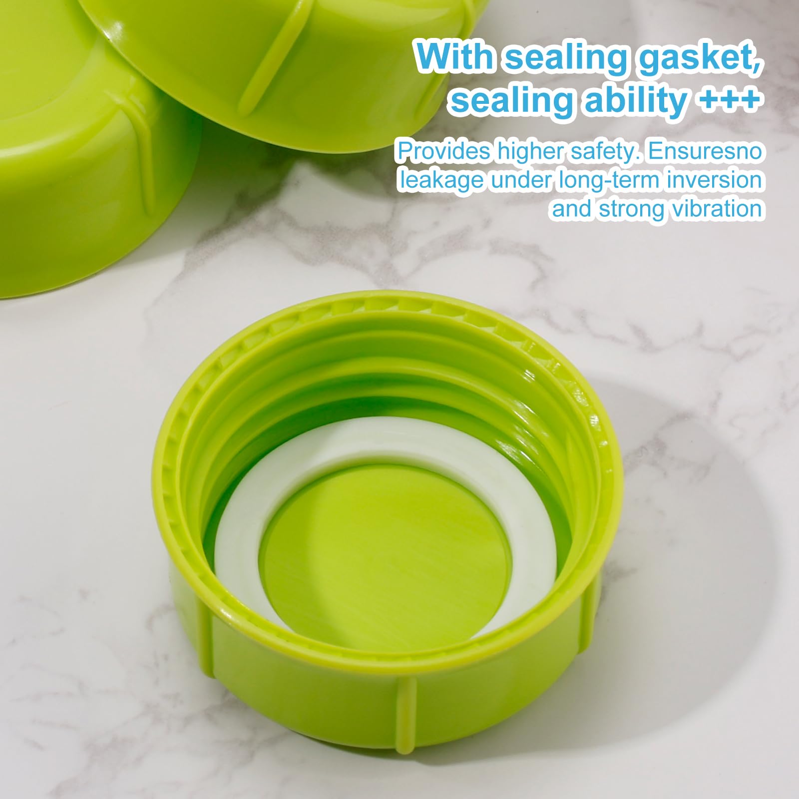 Boxob PP material is lightweight and BPA free for durable daily use