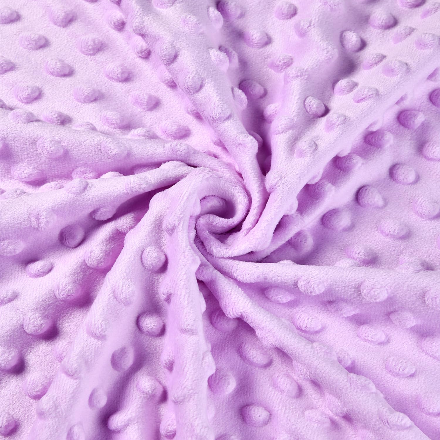Boyoung double-layer Minky blanket side close-up emphasizes plush coziness and durability