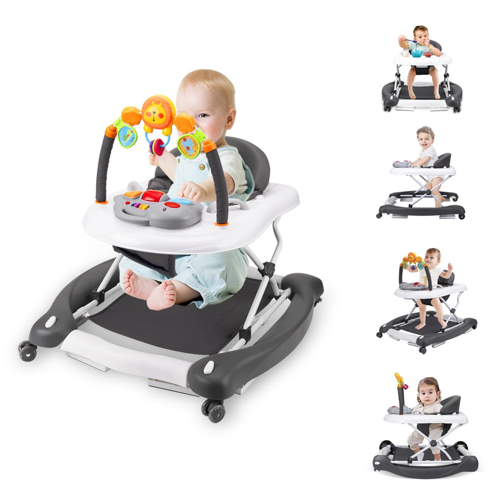 Boyro Baby walker 5-in-1 design shown for versatile play and learning.