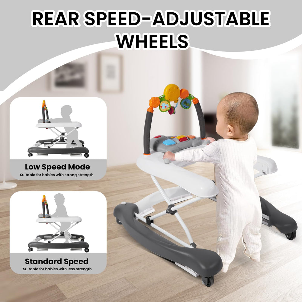 Boyro Baby walker bouncer mode setup for curious infants.