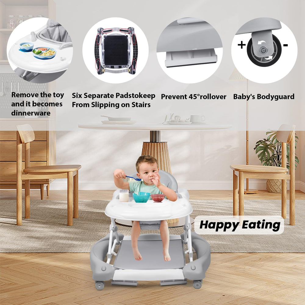 Boyro Baby walker bouncer mode for gentle rocking and early exploration.