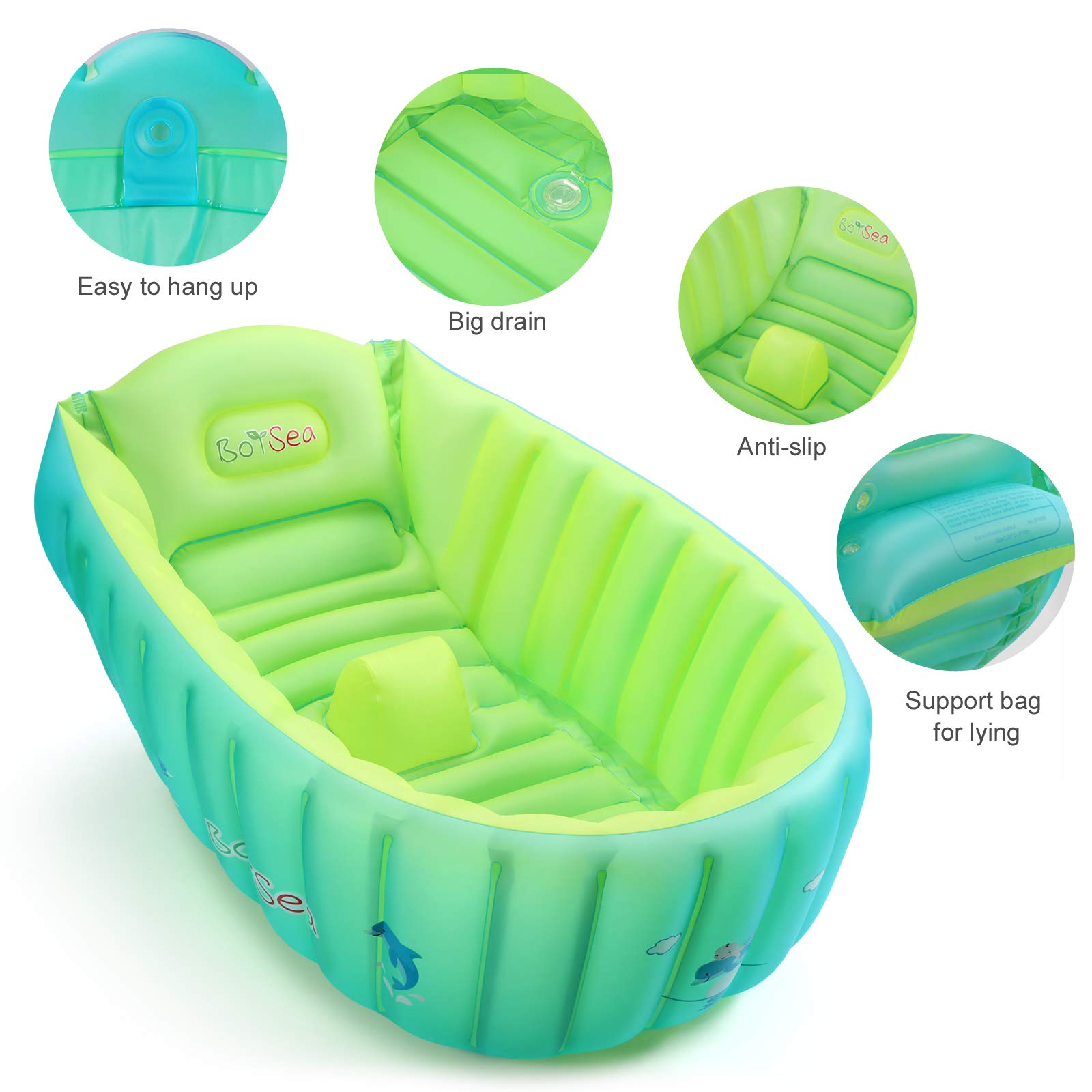 Boysea tub doubles as ball pit or pool for playtime