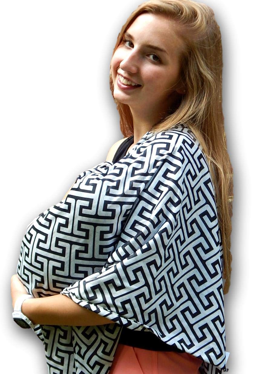 Bozeman Baby Company infinity nursing scarf back-privacy wraps around for modest nursing