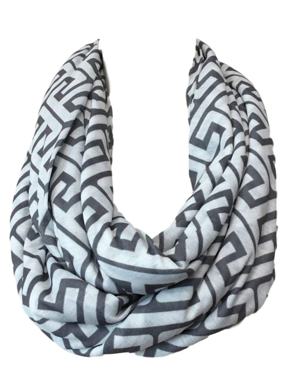 Bozeman Baby Company infinity nursing scarf elephants pattern offers playful yet practical design