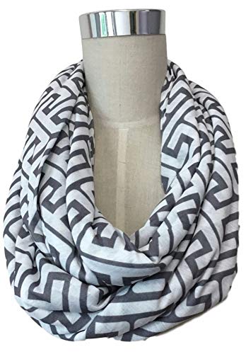Bozeman Baby Company infinity nursing scarf worn by mom for discreet breastfeeding