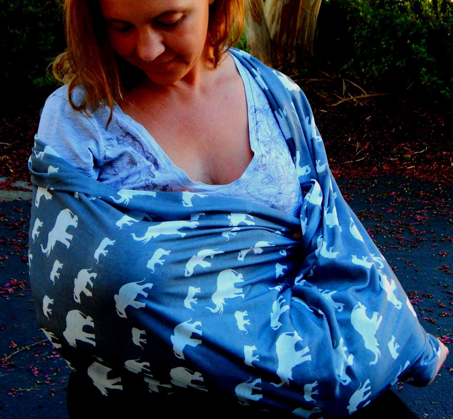 Bozeman Baby Company nursing scarf gift-ready option for baby showers and new moms.