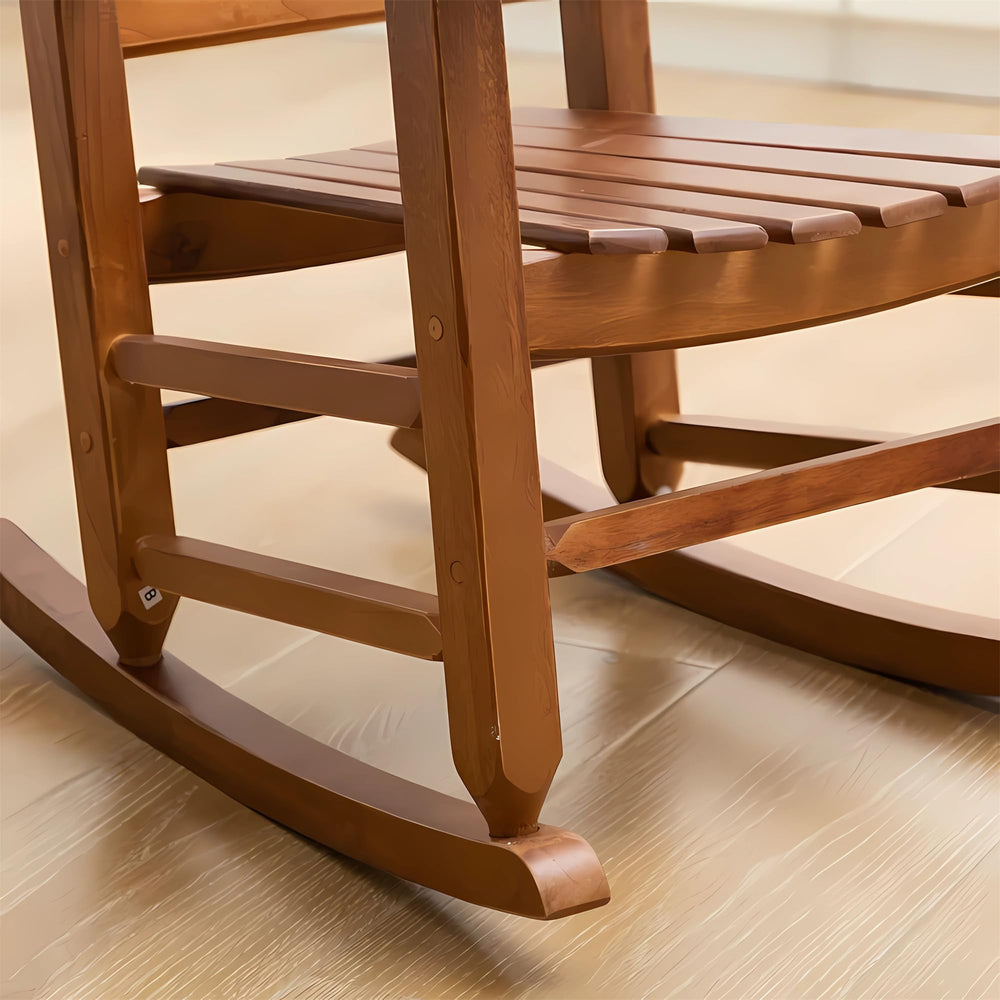 BplusZ kid rocking chair dimensions 22.4D x 18W x 30.2H suitable for ages 6-10.