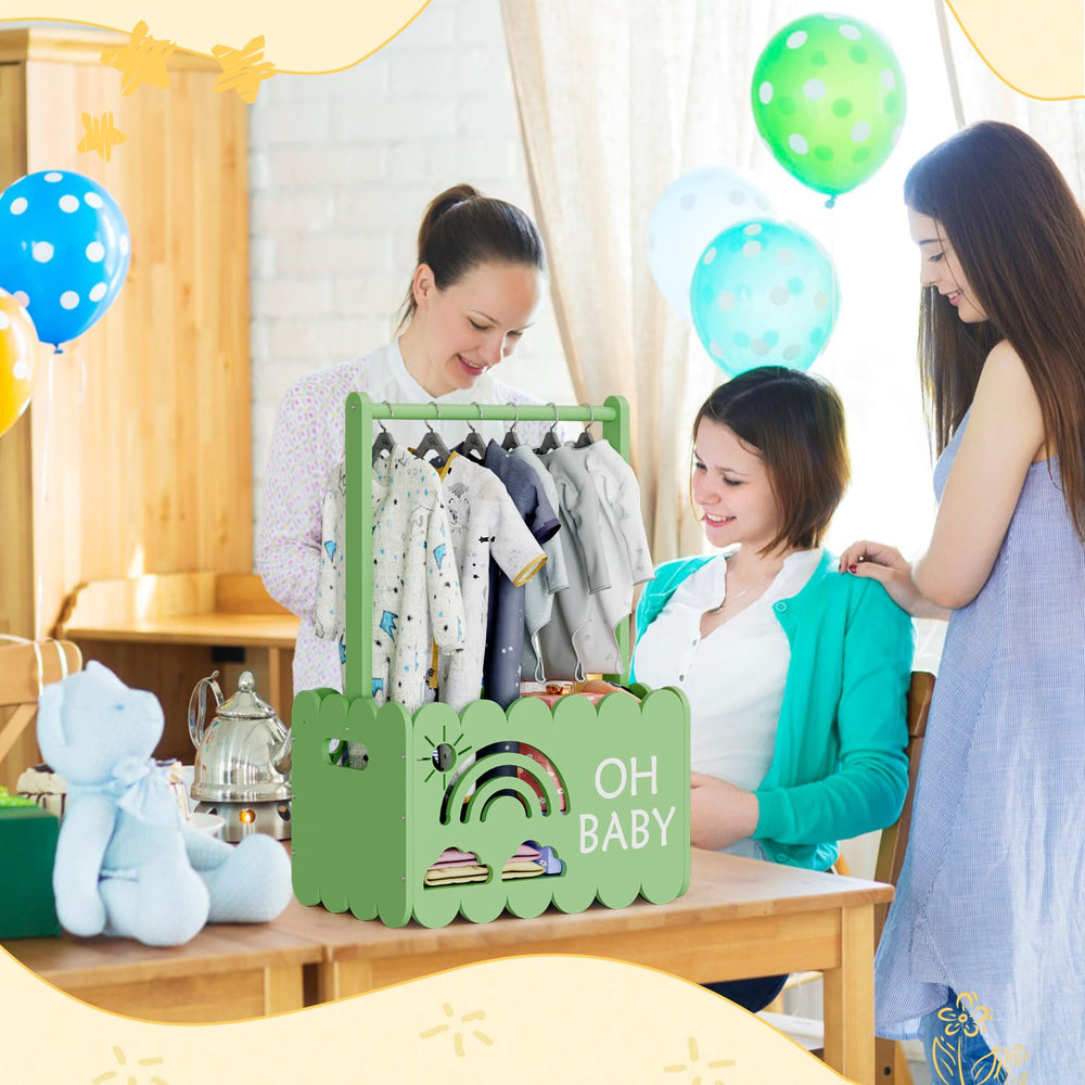 BPMFDTNL green finish complements nursery decor beautifully.
