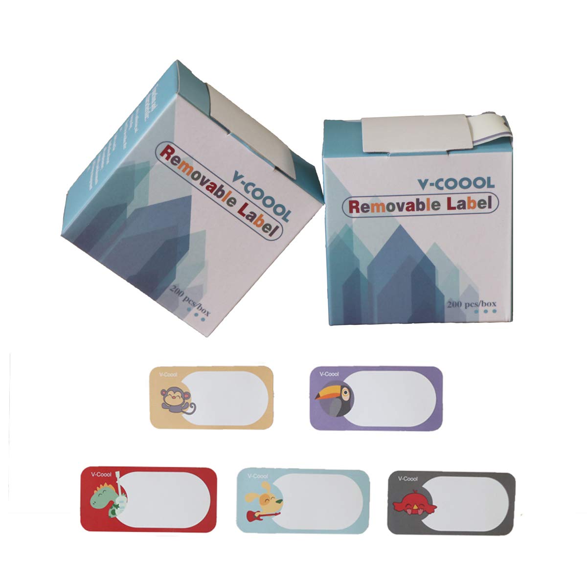 BPNHNA 400pcs bottle labels with waterproof finish for durable organization