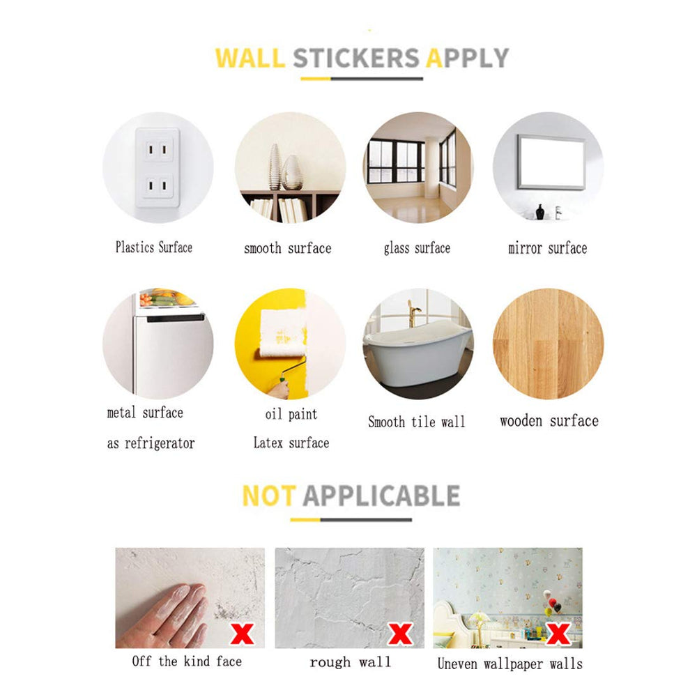 BPNHNA blue decal kit transforms bedrooms and living rooms with positive messaging.