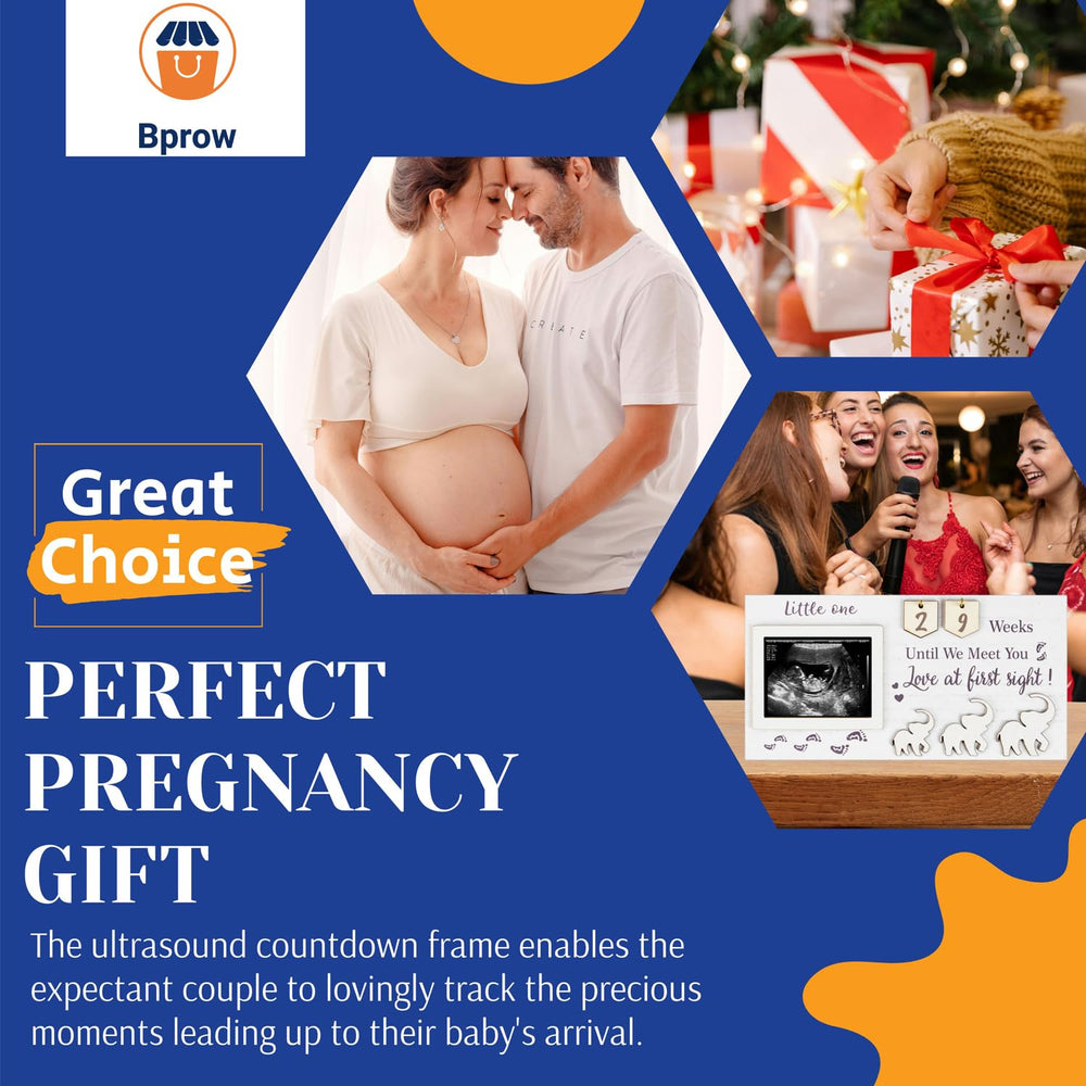 Bprow ultrasound frame photo pocket protects a 4x3 ultrasound image safely