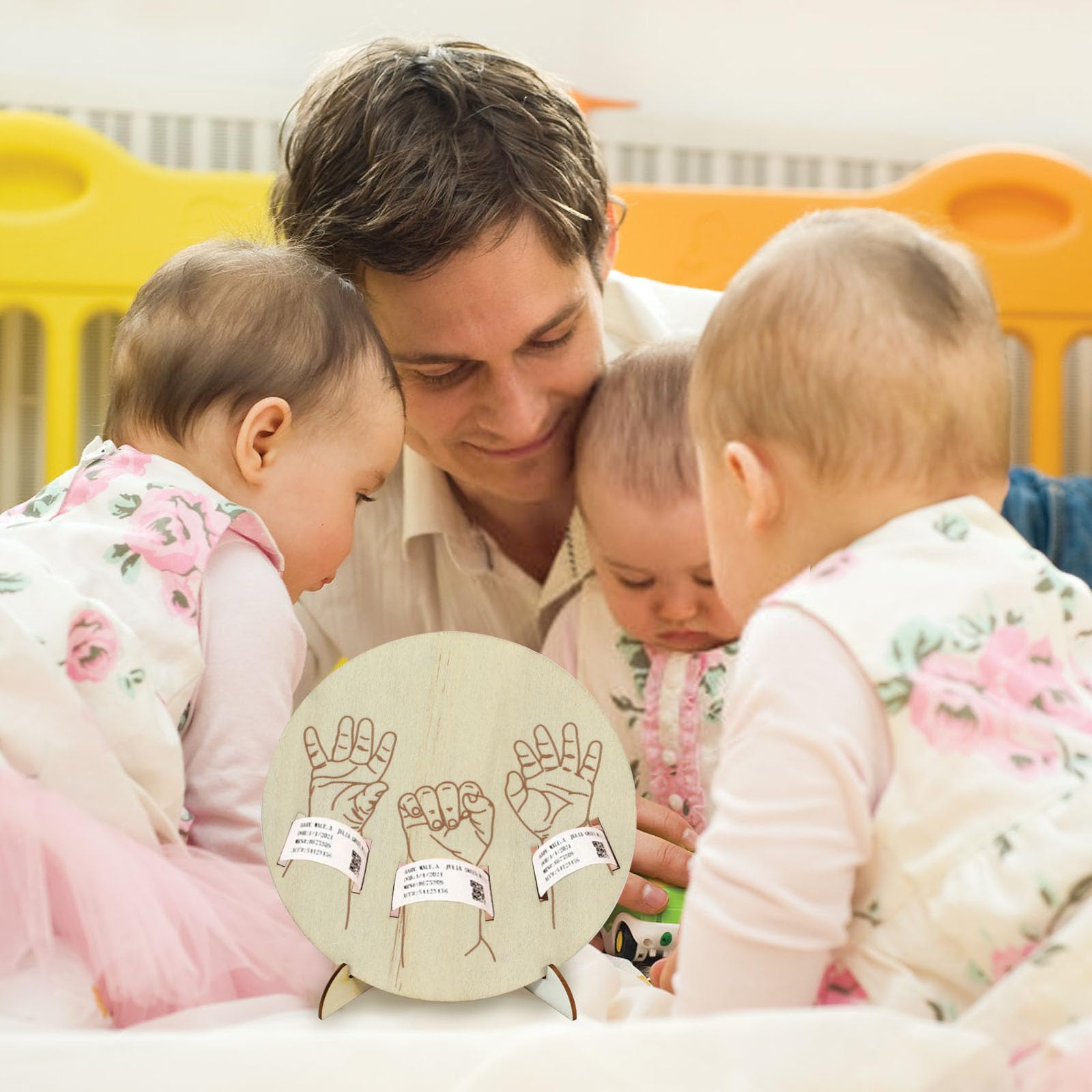 BQSAZHYJ nursery decor display preserves first moments in the nursery or on walls.