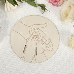 BQSAZHYJ newborn photoshoot prop shown on a nursery table for charming memories.