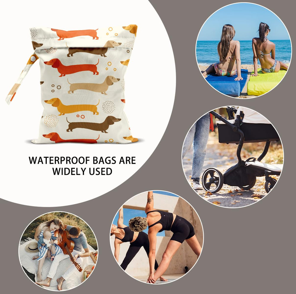 BQXH multi-use wet bag serves as luggage organizer and gym gear pouch.