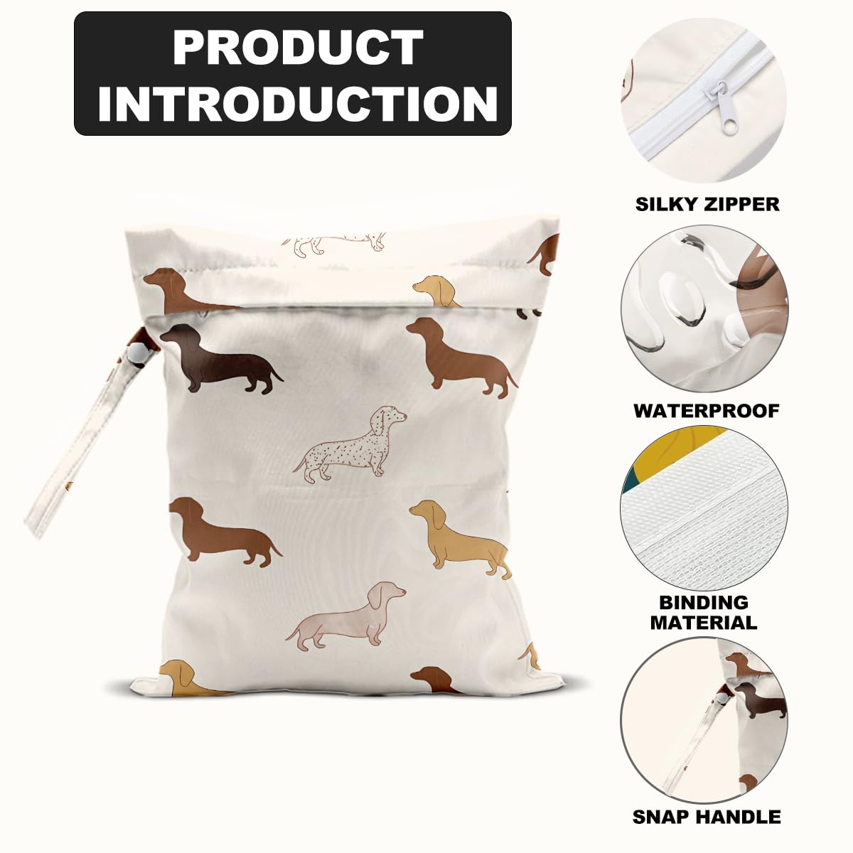 BQXH waterproof-fabric wet bag protects items and dries fast for busy families.