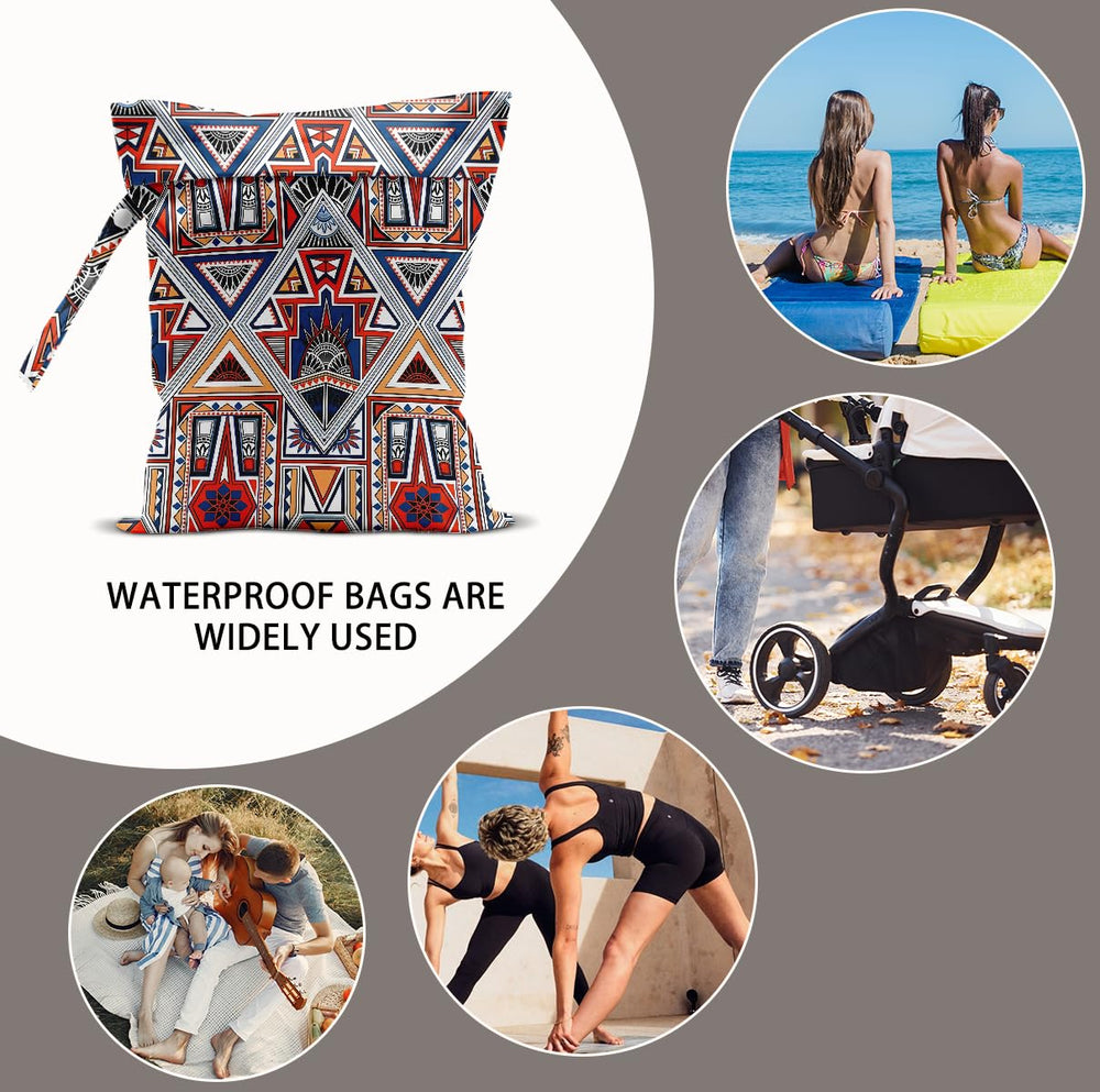 BQXH travel-friendly wet bag guards damp items during trips or beach days.