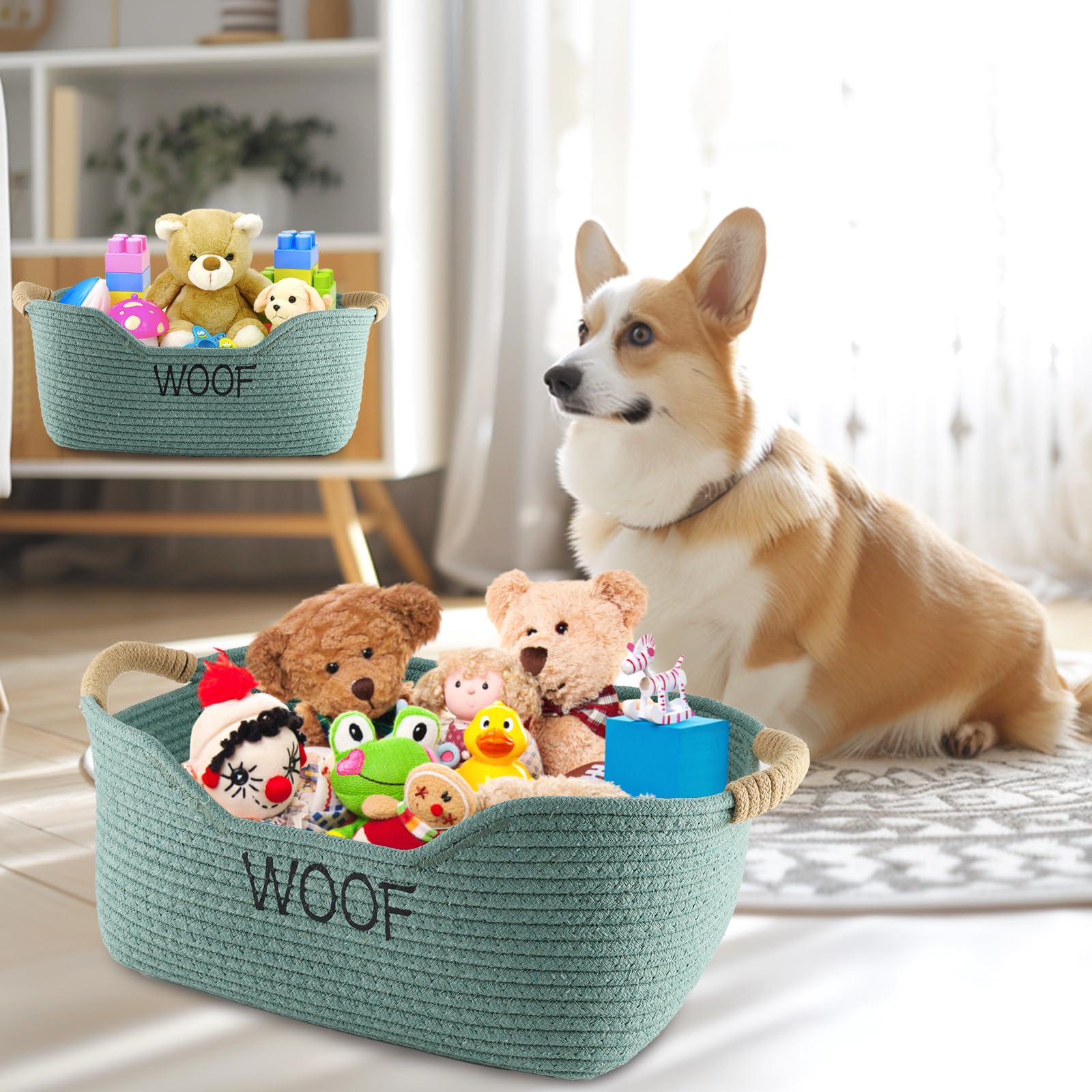 Brabtod basket easy to clean and durable for busy homes.