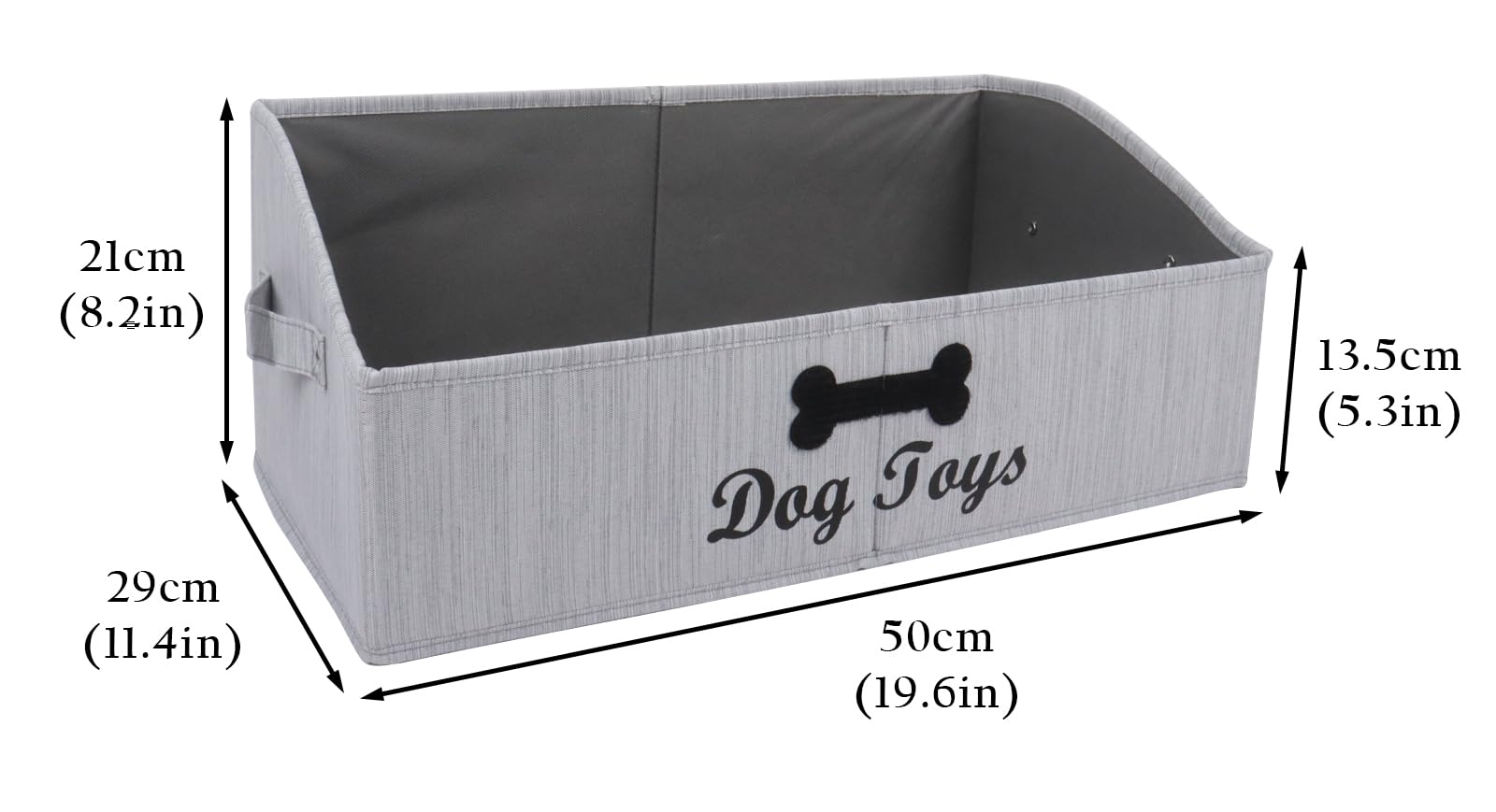 Brabtod dimensions 20 x 11 x 8 inches for roomy storage